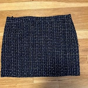 J.Crew tweed mini skirt